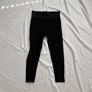 Mono B Black Textured Leggings